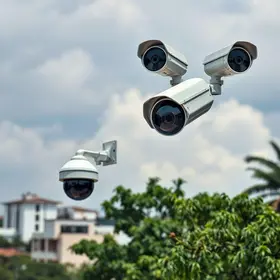 câmeras de monitoramento com IA