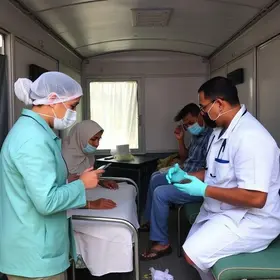 carreta do ministério da saúde